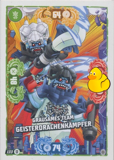 LEGO Ninjago Serie 11 | #133 Grausames Team Geisterdrachenkämpfer