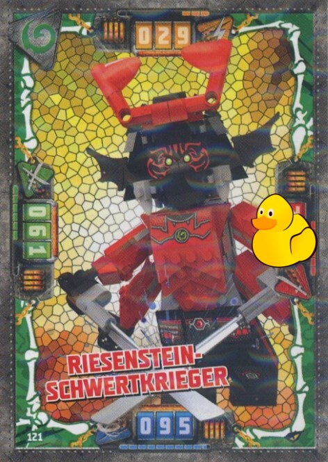 LEGO Ninjago Serie 4 | #121 Riesenschwertkrieger