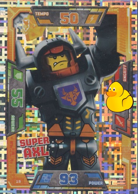 LEGO Nexo Knights Serie 1 | #019 Super Axl