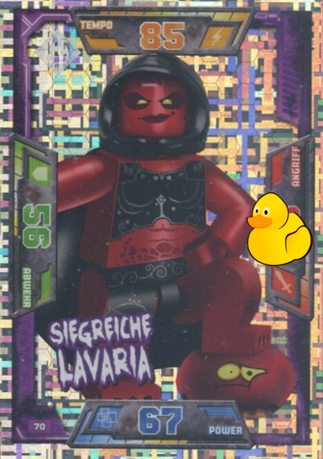 LEGO Nexo Knights Serie 1 | #070 Siegreiche Lavaria