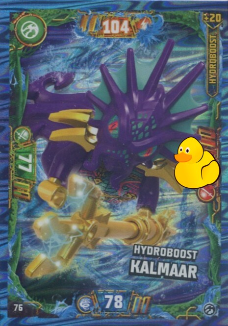 LEGO Ninjago Serie 7 | #076 Hydroboost Kalmaar