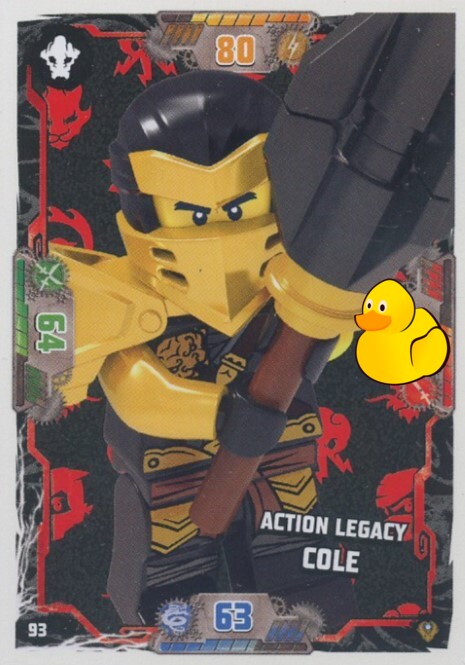 LEGO Ninjago Serie 9 Next Level  | #093 Action Legacy Cole