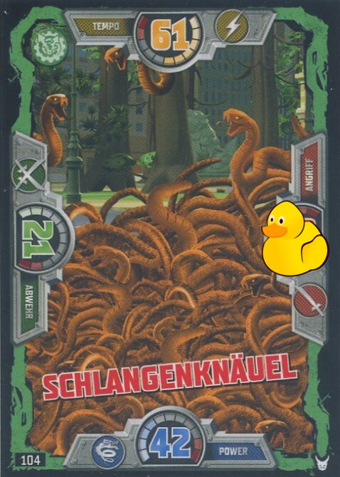 LEGO Ninjago Serie 3 | #104 Schlangenknäuel 