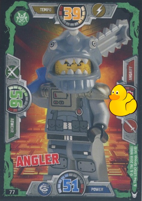 LEGO Ninjago Serie 3 | #077 Angler 