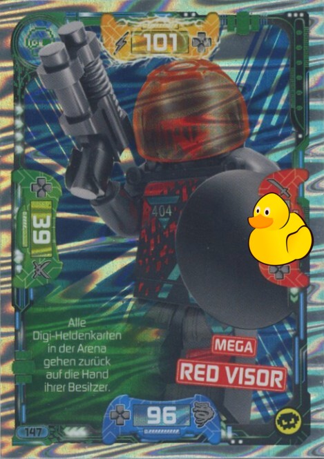LEGO Ninjago Serie 5 | #147 Mega Red Visor