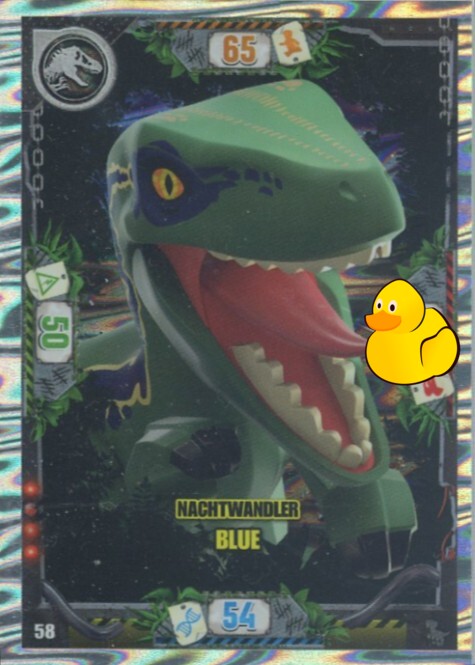 LEGO Jurassic World Serie 3 | #058 Nachtwandler Blue