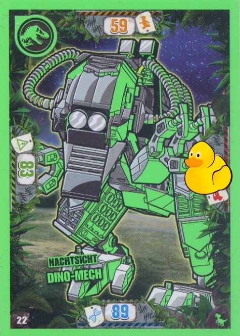 LEGO Jurassic World Serie 3 | #022 Nachtsicht Dino-Mech