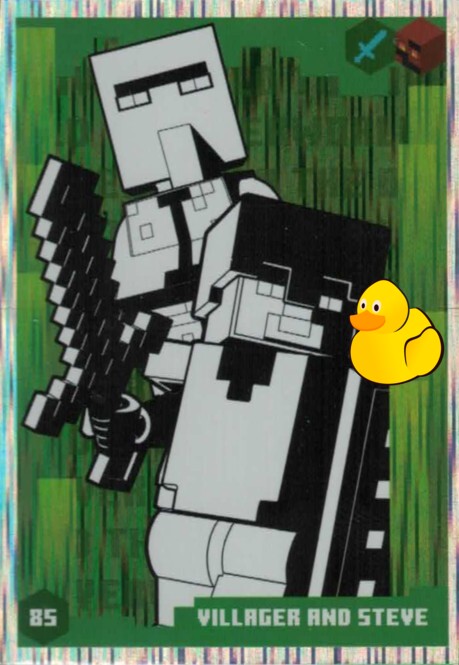 LEGO Minecraft Serie 3 | #085 Villager and Steve