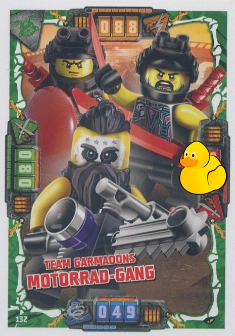LEGO Ninjago Serie 4 | #132 Team Garmadons Motorrad-Gang 