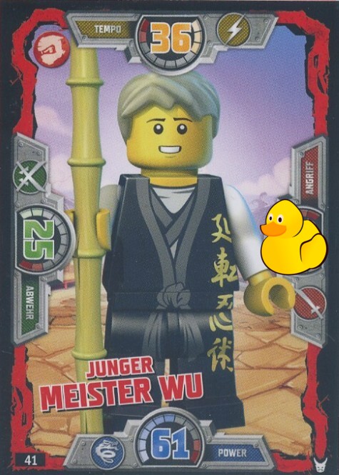 LEGO Ninjago Serie 3 | #041 Junger Meister Wu 