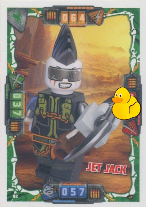 LEGO Ninjago Serie 4 | #098 Jet Jack 