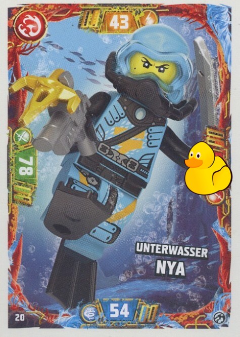 LEGO Ninjago Serie 7 | #020 Unterwasser Nya