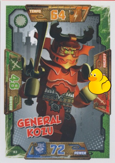 LEGO Ninjago Serie 1 | #093 General Konzu