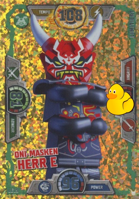 LEGO Ninjago Serie 3 | #LE19 Oni-Masken Herr E LEGO Ninjago Serie 3 | #LE19 Oni-Masken Herr E