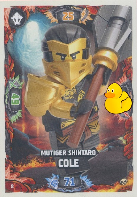 LEGO Ninjago Serie 6 | #008 Mutiger Shintaro Cole 