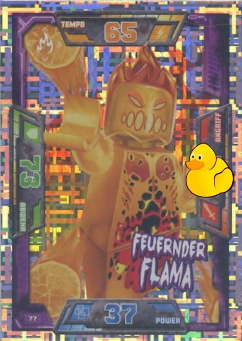 LEGO Nexo Knights Serie 1 | #077 Feuernder Flama