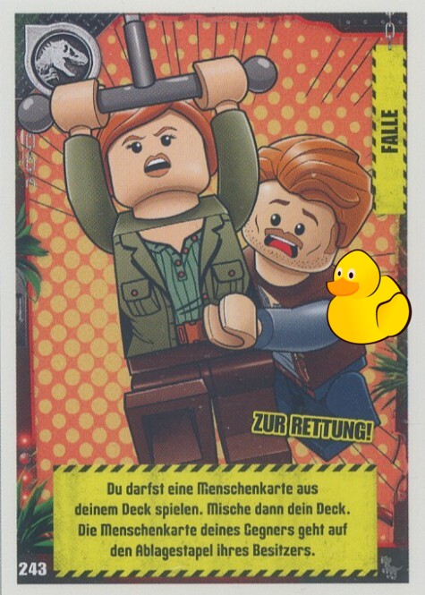 LEGO Jurassic World Serie 3 | #243 Zur Rettung!