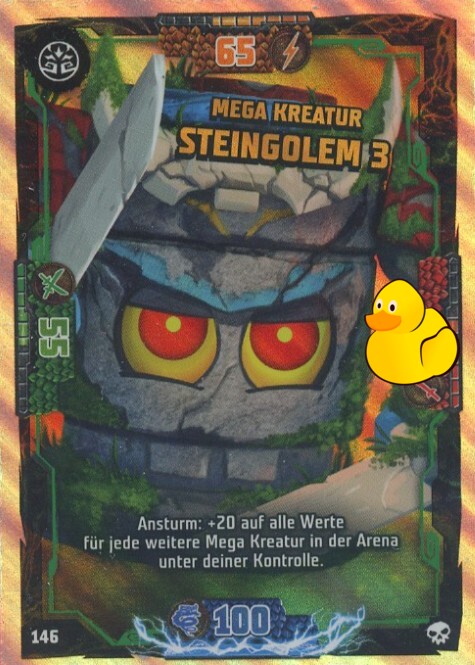 LEGO Ninjago Serie 6 | #146 Mega Kreatur Steingolem 3