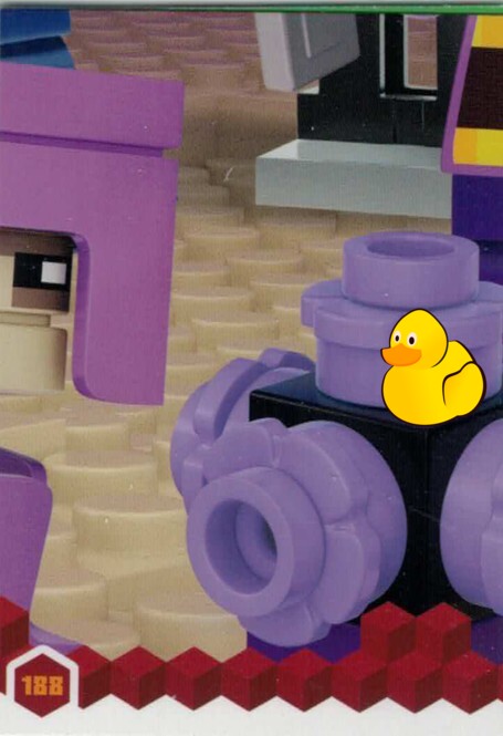 LEGO Minecraft Serie 3 | #188 Puzzlekarte Das Ende 8