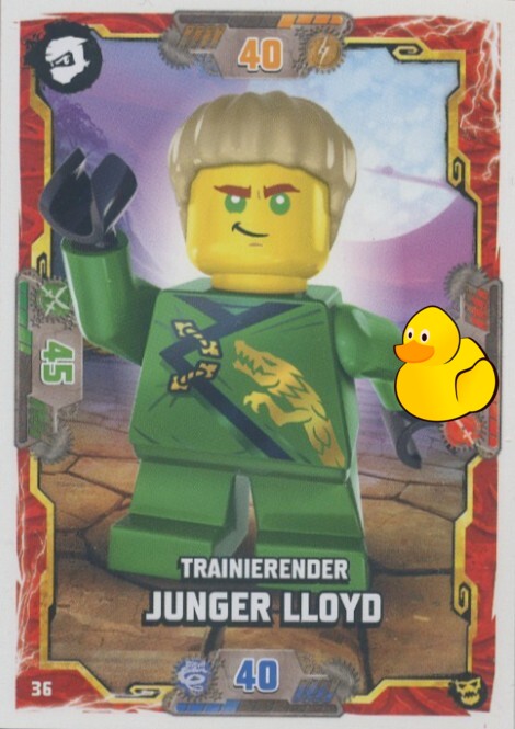 LEGO Ninjago Serie 6 Next Level | #036 Trainierender Junger Lloyd 
