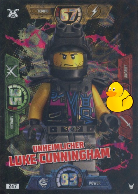 LEGO Ninjago Serie 3 | #247 Unheimlicher Luke Cunningham LEGO Ninjago Serie 3 | #247 Unheimlicher Luke Cunningham