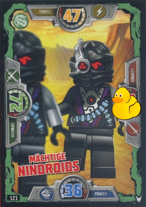 LEGO Ninjago Serie 3 | #121 Mächtige Nindroids LEGO Ninjago Serie 3 | #121 Mächtige Nindroids