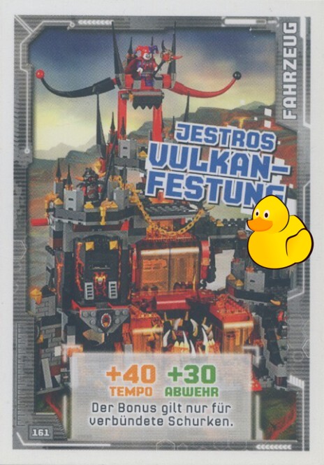 LEGO Nexo Knights Serie 1 | #161 Jestros Vulkanfestung