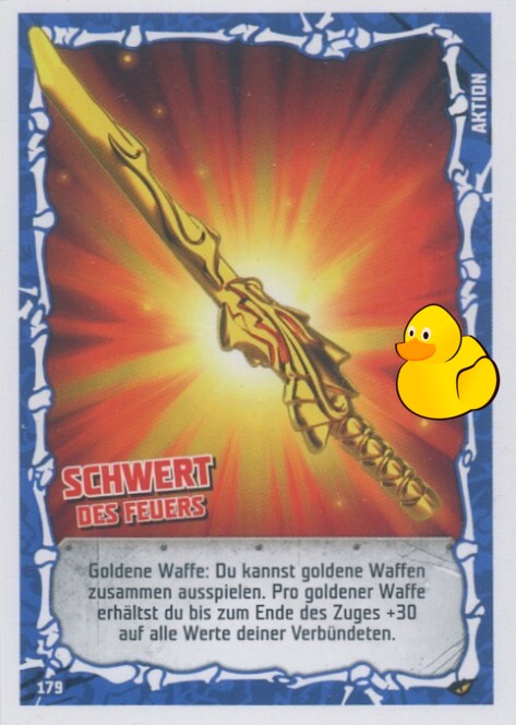 LEGO Ninjago Serie 4 | #179 Schwert des Feuers 