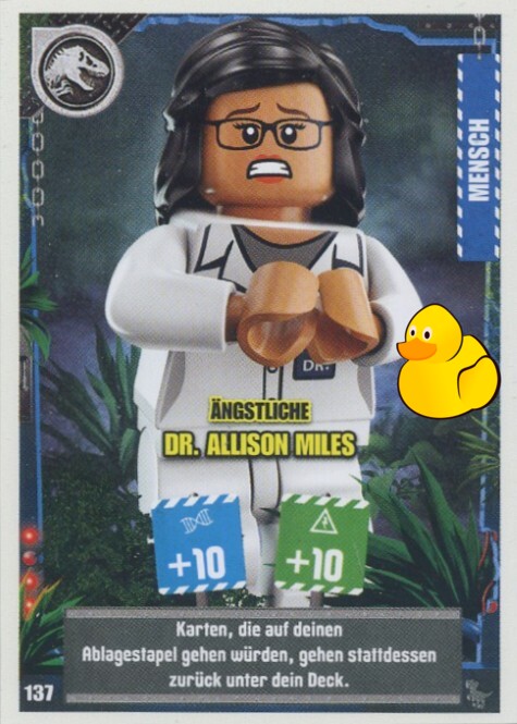 LEGO Jurassic World Serie 3 | #137 Ängstliche Dr. Allison Miles