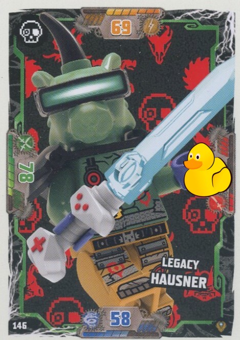 LEGO Ninjago Serie 9 Next Level  | #146 Legacy Hausner