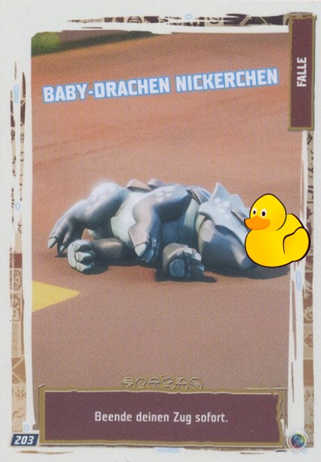 LEGO Ninjago Serie 9 | #203 Baby-Drachen Nickerchen