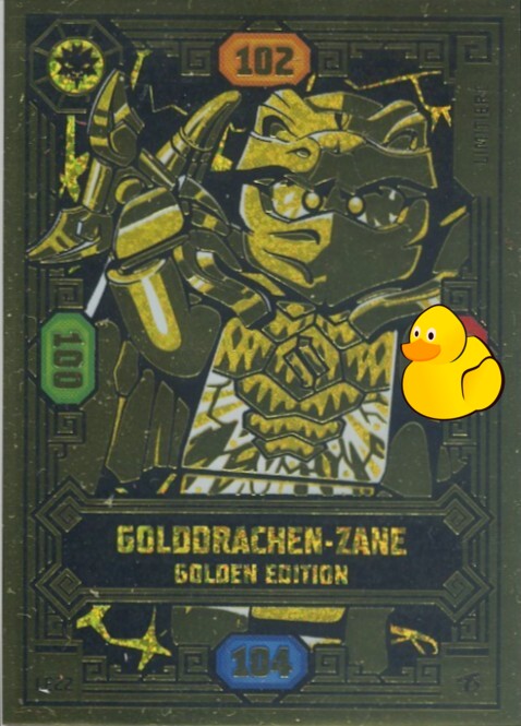 LEGO Ninjago Serie 8 Next Level | #LE22 Golddrachen-Zane