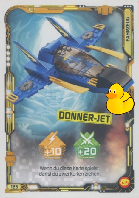 LEGO Ninjago Serie 5 Next Level | #125 Donner-Jet 