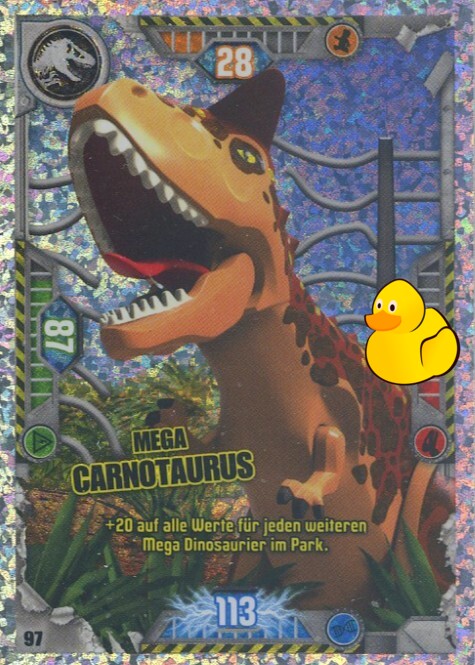 LEGO Jurassic World Serie 1 | #097 Mega Carnotaurus