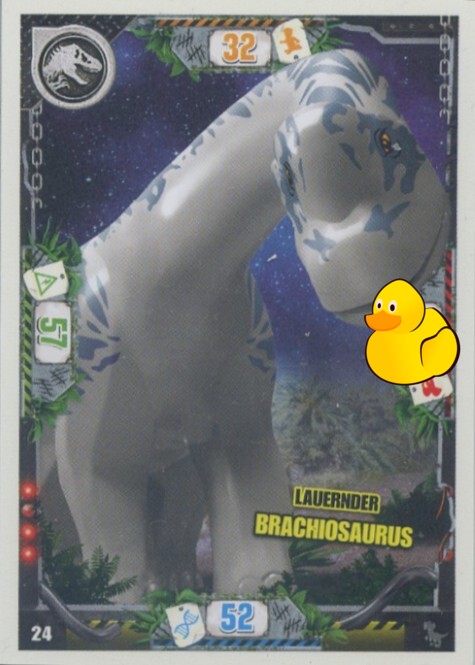 LEGO Jurassic World Serie 3 | #024 Lauernder Brachiosaurus