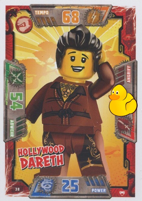 LEGO Ninjago Serie 2 | #038 Hollywood Dareth 