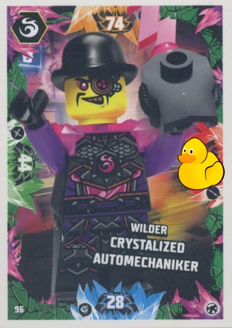 LEGO Ninjago Serie 8 Next Level | #096 Wilder Crystalized Automechaniker