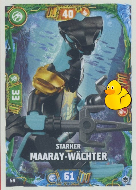 LEGO Ninjago Serie 7 Next Level | #059 Starker Maaray-Wächter