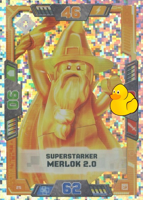 LEGO Nexo Knights Serie 2 | #025 Superstarker Merlok 2.0