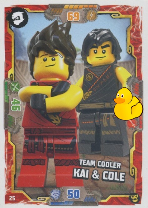 LEGO Ninjago Serie 6 Next Level | #025 Team Cooler Kai & Cole 