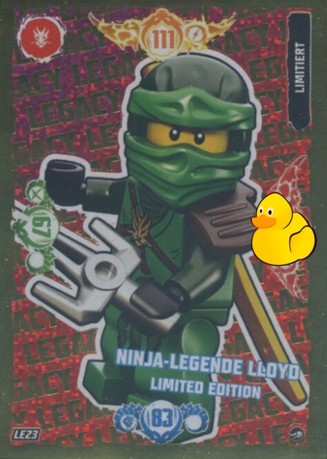 LEGO Ninjago Serie 10 |  #LE023 Ninja-Legende Lloyd