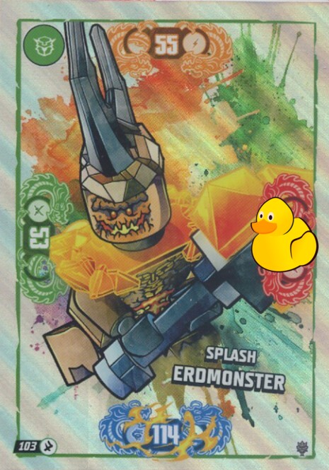 LEGO Ninjago Serie 11 | #103 Splash Erdmonster