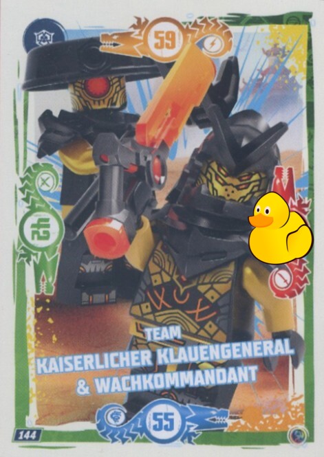 LEGO Ninjago Serie 9 | #144 Team Kaiserlicher Klauengeneral & Wachkommandant