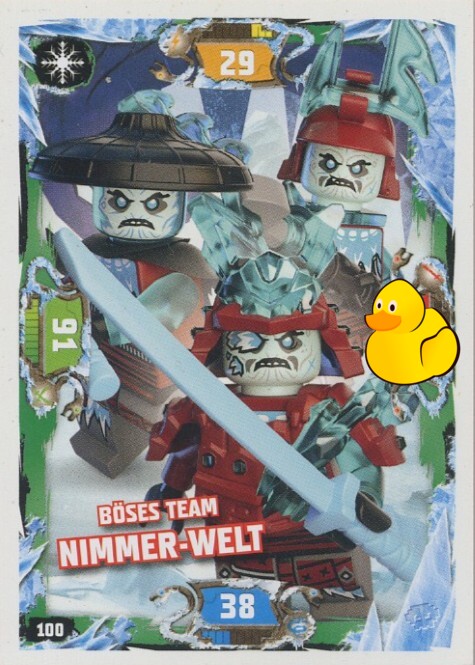 LEGO Ninjago Serie 5 | #100 Böses Team Nimmer-Welt 