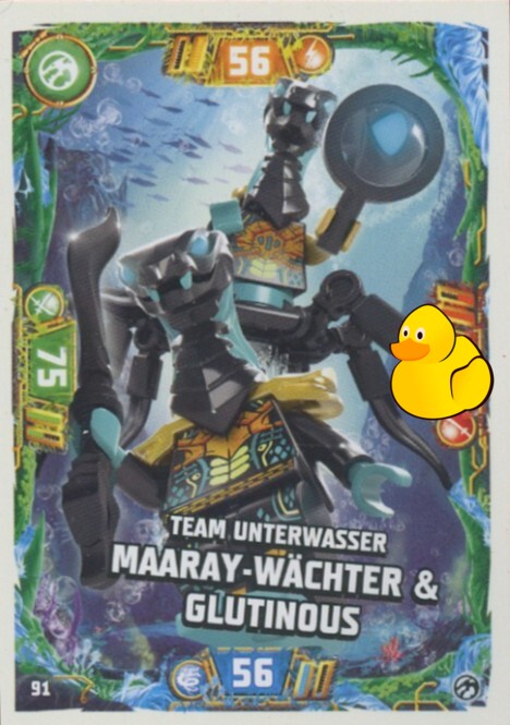 LEGO Ninjago Serie 7 | #091 Team Glutinous & Wächter