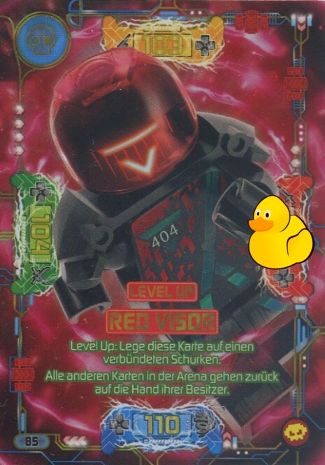 LEGO Ninjago Serie 5 Next Level | #085 Level Up Red Visor