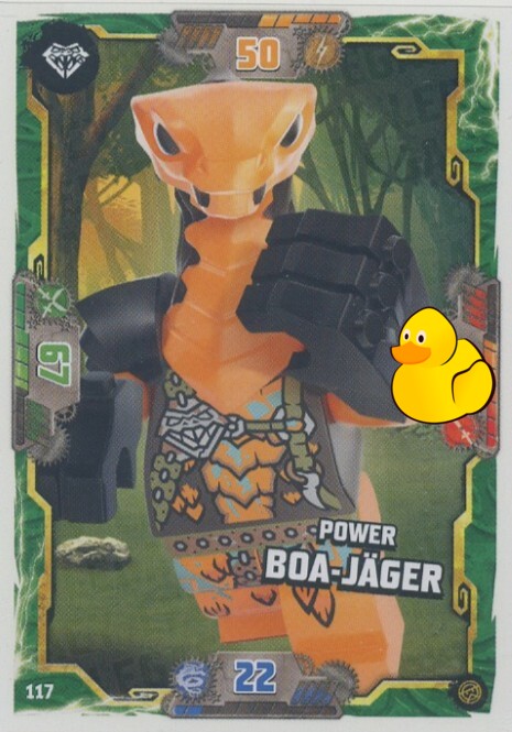 LEGO Ninjago Serie 8 | #117 Power Boa-Jäger