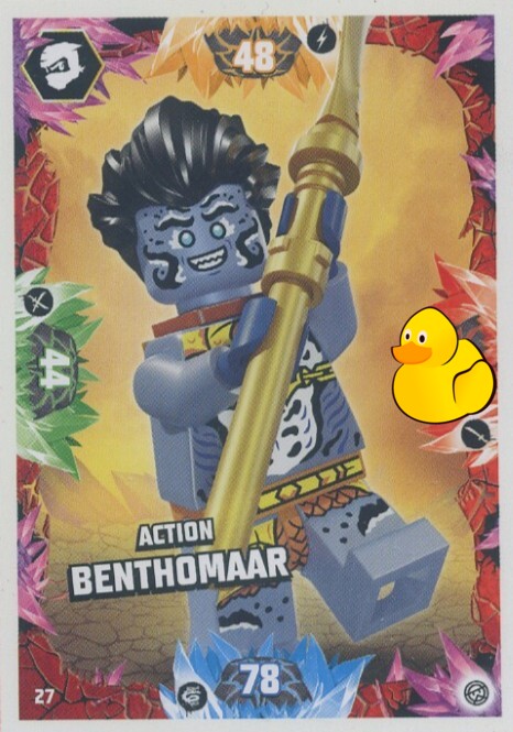 LEGO Ninjago Serie 8 | #027 Action Benthomaar
