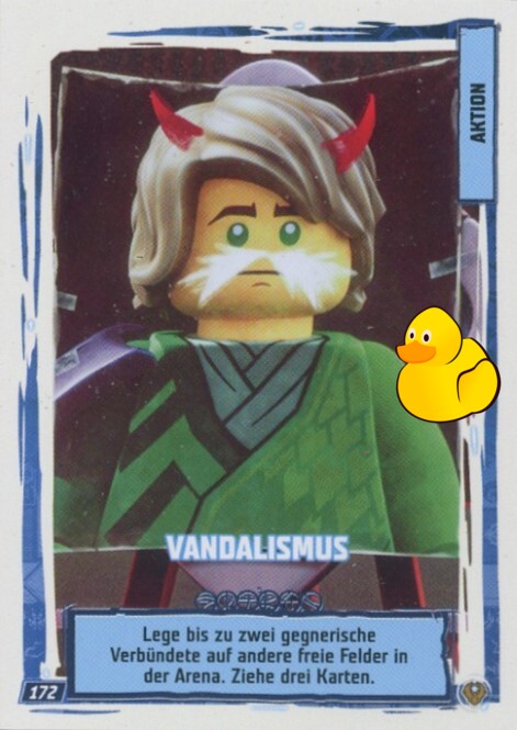 LEGO Ninjago Serie 9 Next Level  | #172 Vandalismus