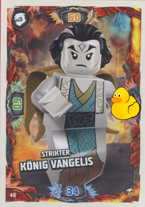 LEGO Ninjago Serie 6 | #048 Strikter König Vangelis 